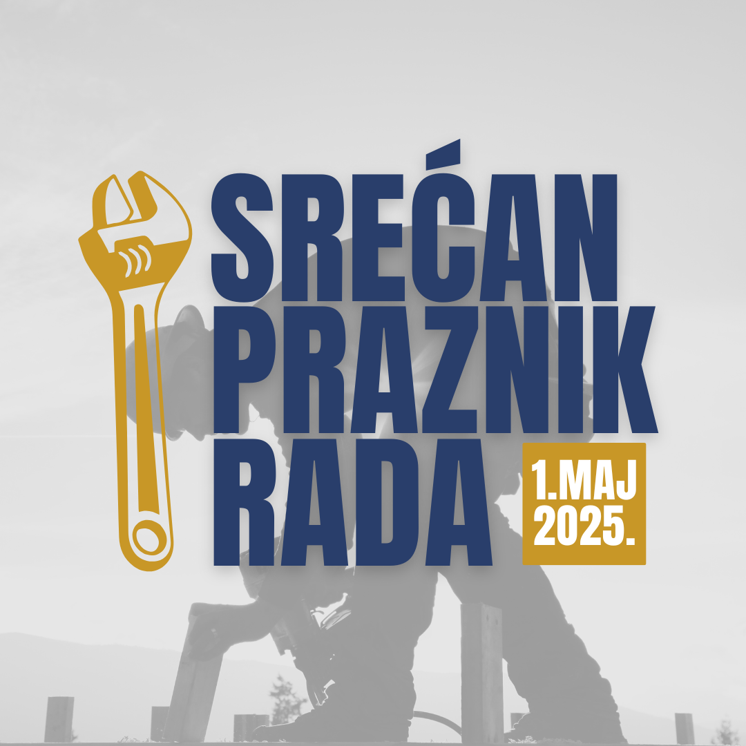 Obaveštenje povodom Međunarodnog praznika rada